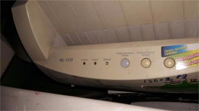 Лот: 9591641. Фото: 1. Принтер лазерный Samsung ML 1250... Лазерные принтеры