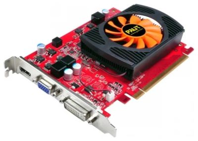 Лот: 7832035. Фото: 1. Видеокарта Palit GeForce GT 240... Видеокарты