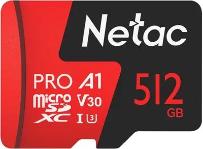 Лот: 25730048. Фото: 1. Карта памяти Netac P500 PRO microSDXC... Карты памяти
