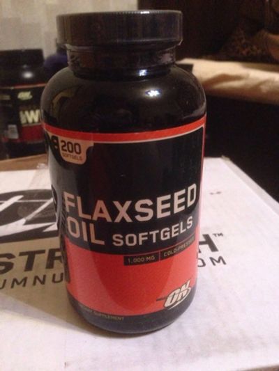 Лот: 4099702. Фото: 1. Optimum Nutrition Flaxseed Oil... Спортивное питание, витамины