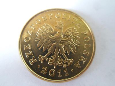 Лот: 5516038. Фото: 1. Польша 2 гроша 2011. Европа