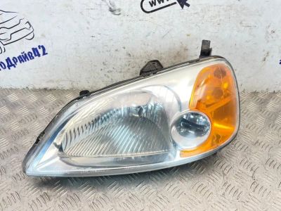 Лот: 25621895. Фото: 1. фара Honda Civic Ferio ES1. Двигатель и элементы двигателя