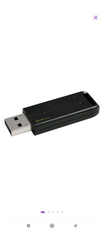 Лот: 19298709. Фото: 1. USB Флешка Kingston 2.0 64GB. USB-флеш карты