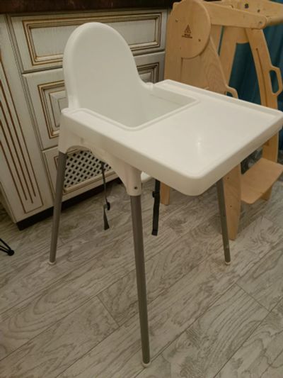 Лот: 25038087. Фото: 1. Стульчик для кормления IKEA antilop... Стульчики для кормления