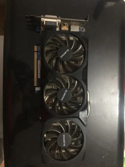 Лот: 12957022. Фото: 1. Видеокарта gigabyte gtx 560 ti... Видеокарты