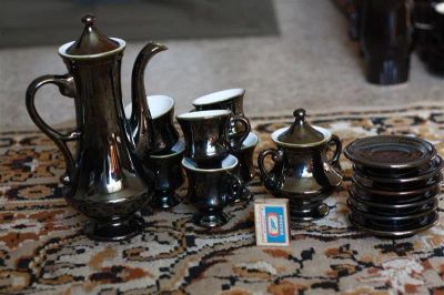 Лот: 967296. Фото: 1. Сервиз кофейный (керамика) 3. Сервизы, наборы посуды