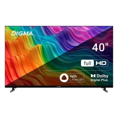 Лот: 24632361. Фото: 1. LED телевизор 40" Digma DM-LED40SBB33. Телевизоры