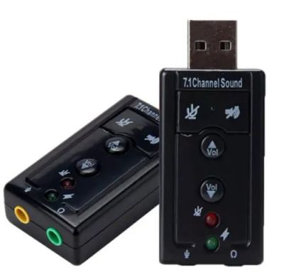 Лот: 20747906. Фото: 1. USB Звуковая карта 7.1 Бесплатная... Звуковые карты