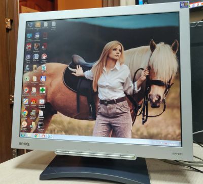 Лот: 20674552. Фото: 1. Монитор ЖК 17"/Vga/1280*1024/Benq. ЖК-мониторы