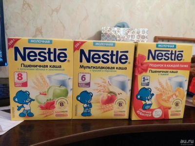 Лот: 8285521. Фото: 1. Каша Нестле Nestle молочная. Всё для кормления