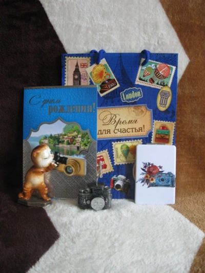 Лот: 13992230. Фото: 1. Подарочный набор для фотографа... Сувенирные наборы