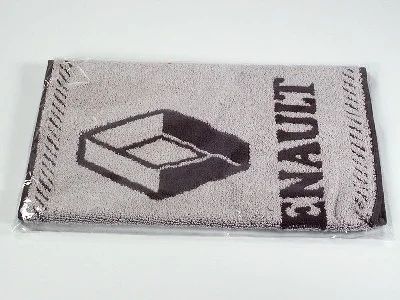Лот: 4347358. Фото: 1. Махровое полотенце с логотипом... Полотенца
