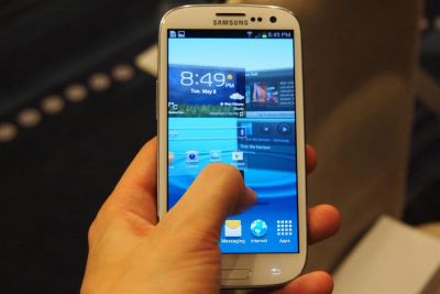 Лот: 3296170. Фото: 1. samsung galaxy s3 i9300 16gb marble... Смартфоны