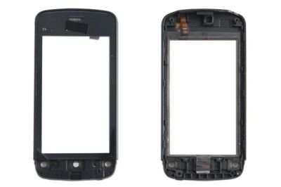 Лот: 3751909. Фото: 1. Тачскрин Nokia C5-03 black (черный... Дисплеи, дисплейные модули, тачскрины