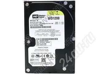 Лот: 228645. Фото: 1. HDD 120 Gb SATA Western Digital... Жёсткие диски (HDD)