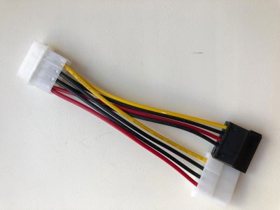 Лот: 20405892. Фото: 1. Переходник питания Molex - SATA... Шлейфы, кабели, переходники