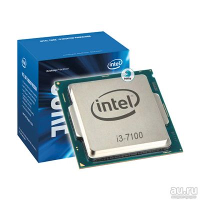 Лот: 18041986. Фото: 1. Intel Core i3-7100. 2/4 ядра/потока... Процессоры