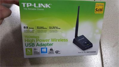 Лот: 9793824. Фото: 1. Wi-Fi USB адаптер TP-LINK TL-WN7200ND. WiFi, Bluetooth адаптеры