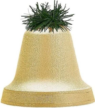 Лот: 10608715. Фото: 1. Украшение "Колокол" B 150-BELL-303. Гирлянды, шарики, новогодние аксессуары
