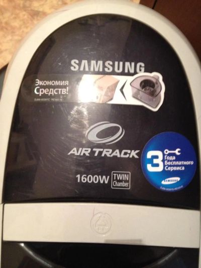 Лот: 5320296. Фото: 1. Пылесос Samsung Air Track 1600W. Пылесосы, паровые швабры