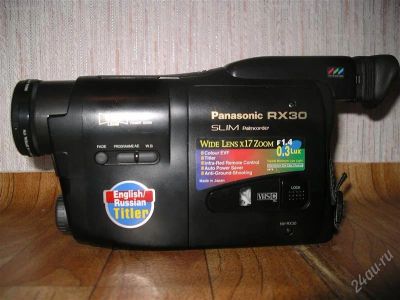 Лот: 1342137. Фото: 1. Видеокамера Panasonic RX 30. Видеокамеры
