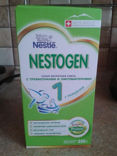 Лот: 6937092. Фото: 1. Cмесь Nestogen 1. Детское питание