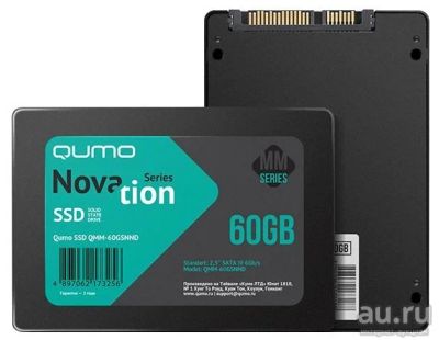 Лот: 9984053. Фото: 1. SSD диск 60Gb Qumo QMM-60GSNND. Жёсткие диски (HDD)
