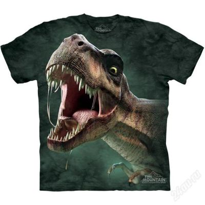 Лот: 2841471. Фото: 1. Футболка "T-Rex Roar" (США). Футболки, поло