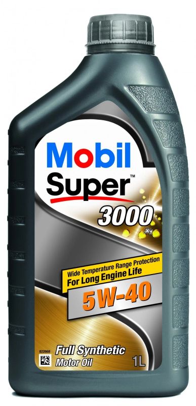 Лот: 12124449. Фото: 1. Mobil Super 3000 X1, 5W40, 1L. Масла, жидкости