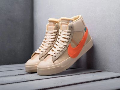 Лот: 17552347. Фото: 1. Кроссовки Nike x OFF-White Blazer... Кеды, кроссовки, слипоны