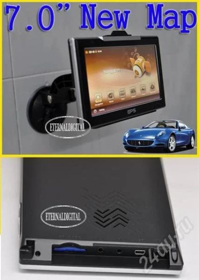 Лот: 509341. Фото: 1. Компьютер с GPS, сенсорный экран... GPS-навигаторы