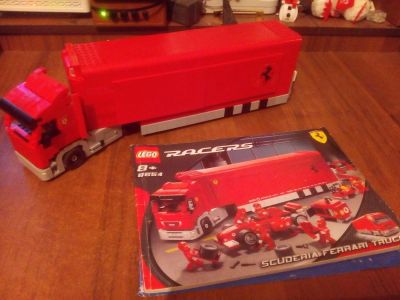 Лот: 8782307. Фото: 1. Lego Scuderia Ferrari Truck 8654... Конструкторы