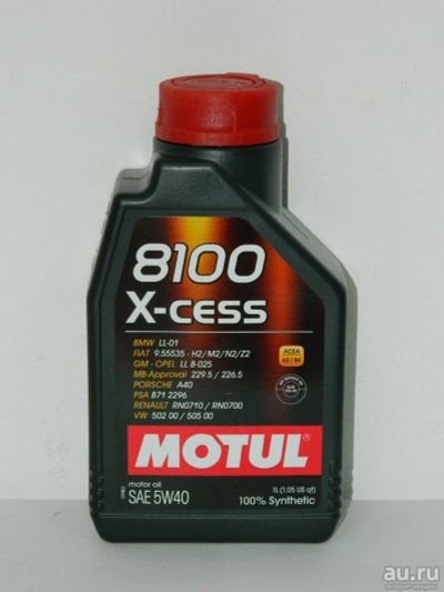 Лот: 9372243. Фото: 1. MOTUL 8100 X-cess 5W40 SN/CF... Масла, жидкости