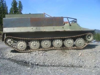 Лот: 68573. Фото: 1. Продам Вездеход ТГМ-5 транспортно-гусеничная... Грузовики, автобусы, спецтехника