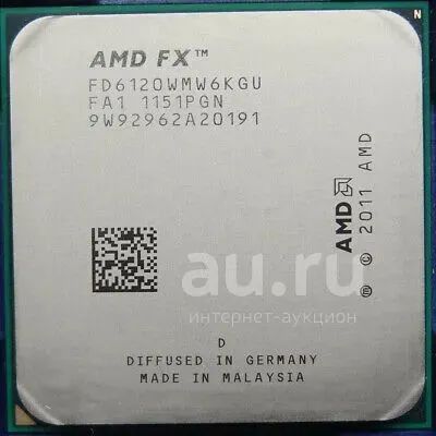 Лот: 23340614. Фото: 1. Процессор AMD FX-6100 (6 ядeр... Процессоры