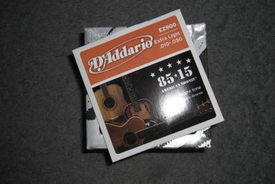 Лот: 4429025. Фото: 1. Струны металлические D'Addario... Аксессуары, комплектующие