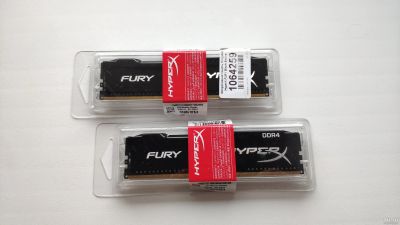 Лот: 18311653. Фото: 1. Комплект памяти Kingston HyperX... Оперативная память