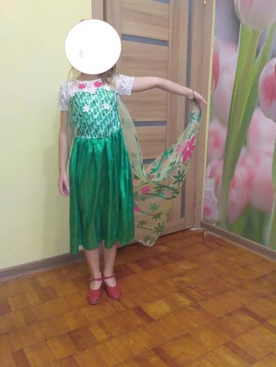 Лот: 10753551. Фото: 1. костюм Эльзы. Детские карнавальные, праздничные костюмы