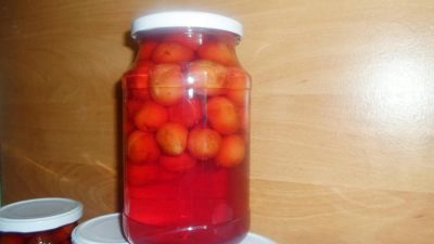 Лот: 5963905. Фото: 1. Домашний компот из сливы. Домашние заготовки