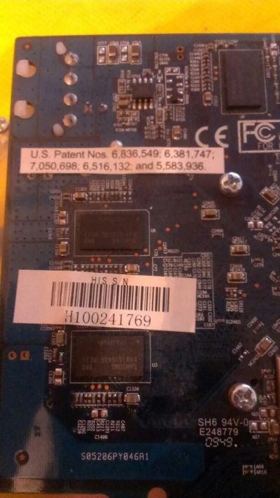 Лот: 4502628. Фото: 1. HIS Radeon HD 4670 750Mhz AGP... Видеокарты