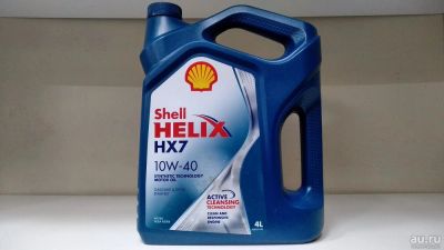 Лот: 13710241. Фото: 1. Моторное масло shell helix HX7... Масла, жидкости