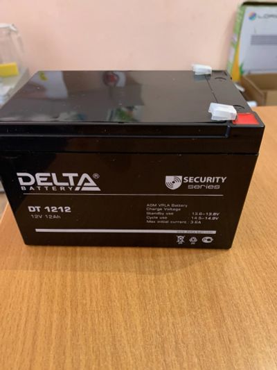 Лот: 16784835. Фото: 1. Аккумулятор DELTA DT 1212 акб... Аккумуляторы