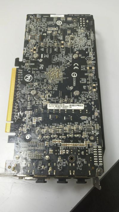 Лот: 18658595. Фото: 1. Видеокарта radeon rx 470 4gb. Видеокарты