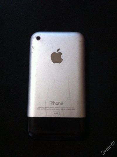 Лот: 3674803. Фото: 1. iphone 2g стоит ios 4,можно обои... Смартфоны