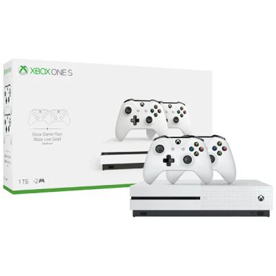Лот: 16057933. Фото: 1. x box one s. Игровые приставки, консоли