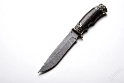 Лот: 1445962. Фото: 1. Нож "Алтайский" дамасская сталь... Ножи, топоры