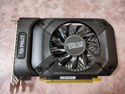 Лот: 20740646. Фото: 1. Palit GeForce GTX 1050 Ti StormX. Видеокарты