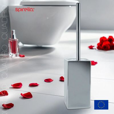 Лот: 24941755. Фото: 1. Ерш для унитаза Spirella Quadro... Аксессуары для ванной