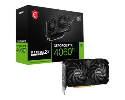 Лот: 21377056. Фото: 1. 16Gb Msi RTX­­ 4060 Ti Ventus... Видеокарты