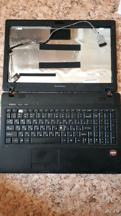 Лот: 13726036. Фото: 1. Ноутбук Lenovo G565 в разбор на... Ноутбуки